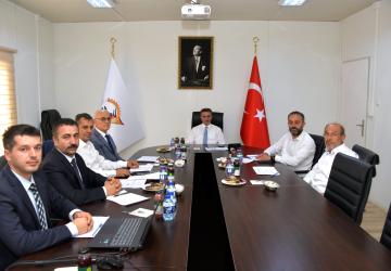 Vali Baruş Başkanlığında Kritik Toplantı