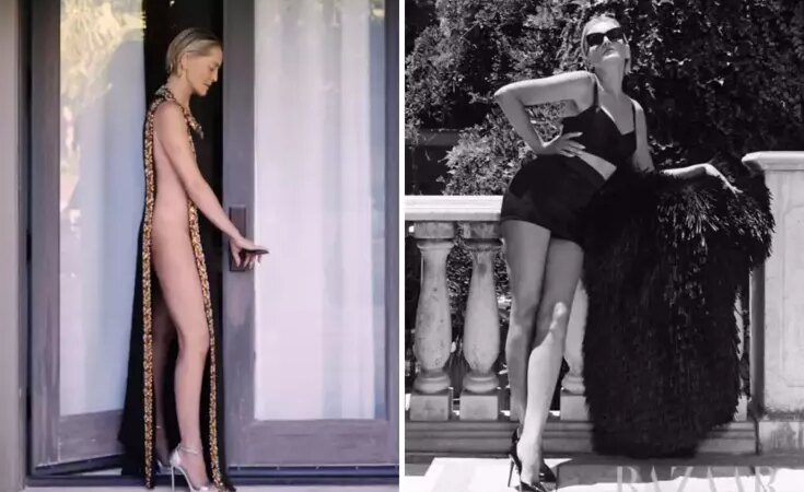 67 yaşındaki oyuncu Sharon Stone, verdiği cesur pozlarla büyüledi