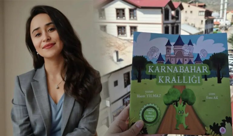 Gümüşhaneli Yazar Hacer Yılmaz’dan Yeni Çocuk Kitabı: “Karnabahar Krallığı”