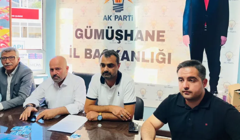 AK Parti 24 Yaşında: Gümüşhane Teşkilatından Birlik ve Güç Mesajı