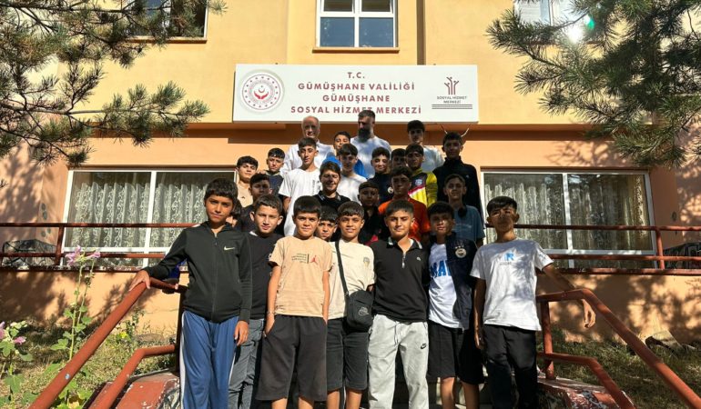 Şanlıurfa Ekibi UYAFA İçin Gümüşhane’de