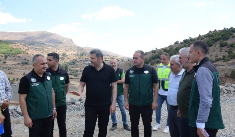 Milletvekili Av. Celalettin Köse: “Mümbit Topraklarımız Hayat Buluyor” Gümüşhane’de Dev Sulama Yatırımları Hızla İlerliyor.