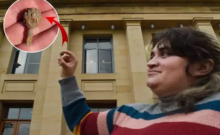 Arkeoloji öğrencisi ilk kazısında 90 dakikada tarihi keşif yaptı