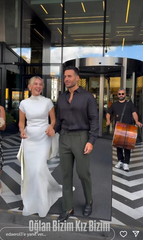 Eda Erol bu akşam evleniyor! Damat gelin evinden davul zurnayla aldı