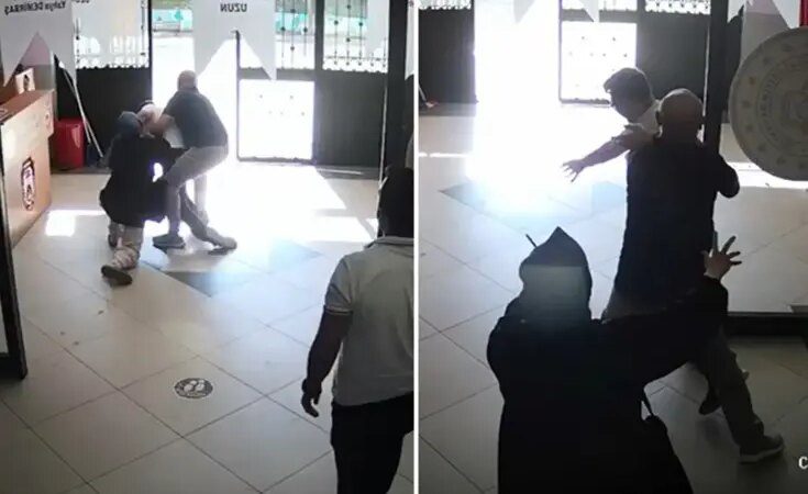 İsteği reddedilen veli bıçakla saldırdı