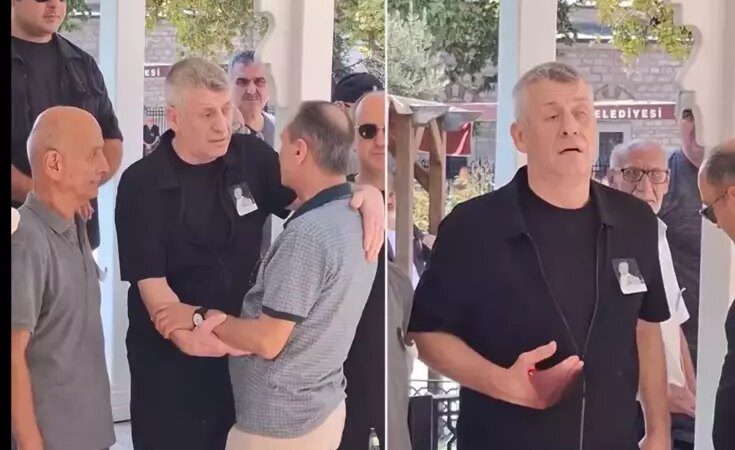Metin Şentürk’ün kardeşi Bayram Şentürk son yolculuğa uğurlandı