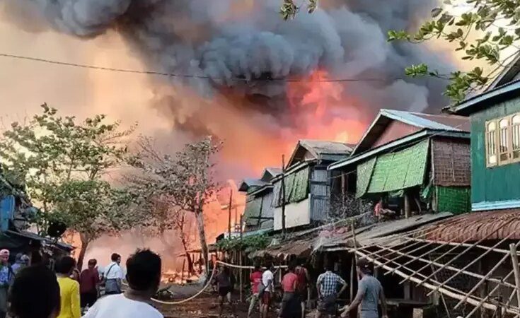 Myanmar’da ordudan yerleşim yerine hava saldırısı: 21 ölü, 7 yaralı
