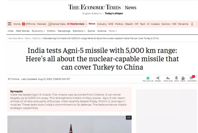 Hindistan'dan Türkiye'ye küstah tehdit: Ankara menzilimizde