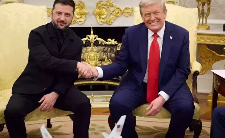 Zelenski, Trump’a 1 dakika içinde 8 kez teşekkür etti