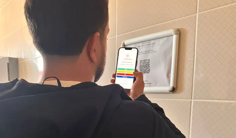 Gümüşhane’de Hastane Tuvaletlerinde QR Kodlu Hijyen Takibi