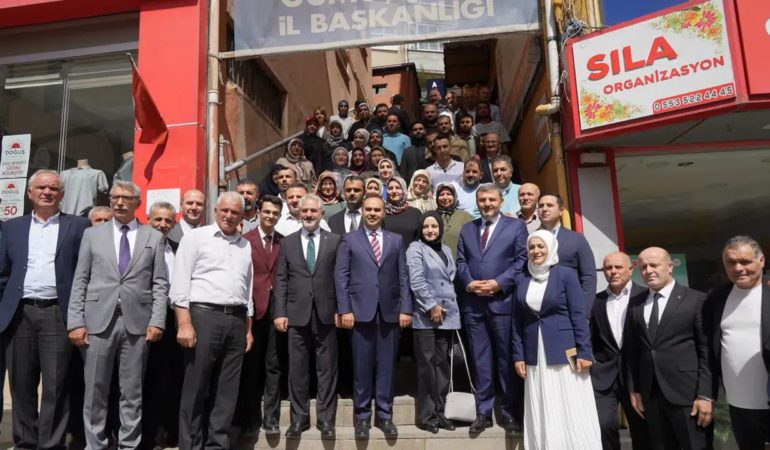 Gümüşhane’ye Yatırım Yağmuru: Bakan Kacır’dan Bölgesel Kalkınma Mesajı