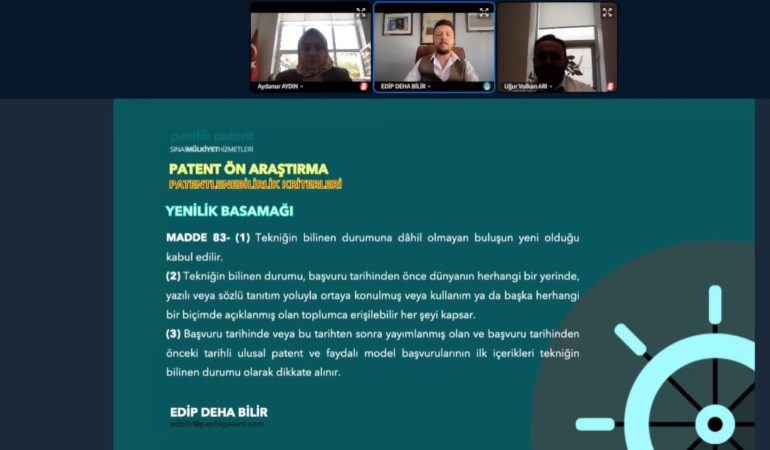 Gümüşhane Üniversitesi’nde “Patent Ön Araştırma Teknikleri” Etkinliği Gerçekleştirildi