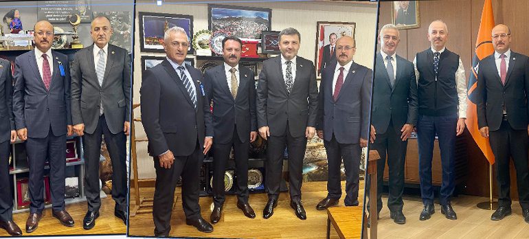 MHP’li Belediye Başkanları Ankara’dan Eli Dolu Geldiler