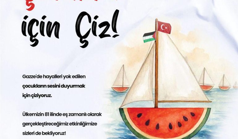 Filistinli Çocuklar İçin Gümüşhane’de Anlamlı Etkinlik