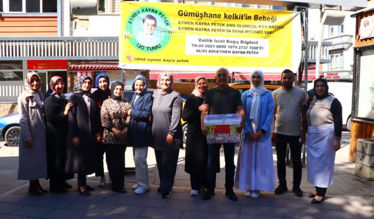 Gümüşhane Kadınları Eymen İçin Tek YÜREK OLDU