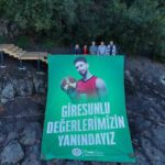 GİRESUN ADASI’NDA ŞENGÜN’E ONUR POSTERİ