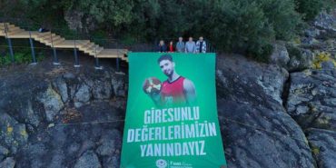 GİRESUN ADASI’NDA ŞENGÜN’E ONUR POSTERİ