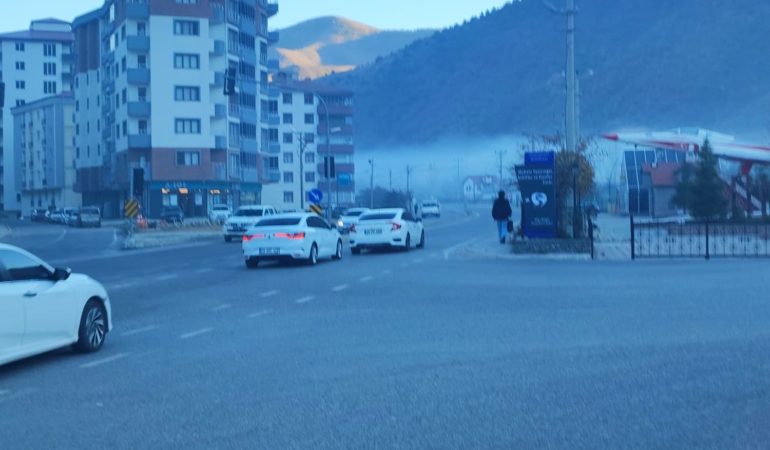 BAĞLARBAŞI DUMANA BOĞULDU