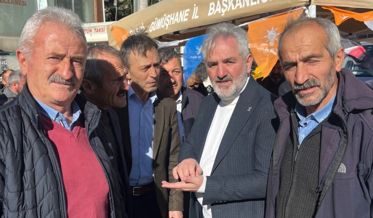 Kürtün ’de AK Parti’den Coşkulu Üye Kayıt Çalışması