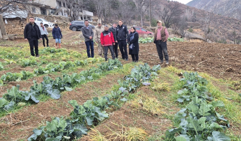 ŞİRAN’DA TOPRAK UYANDI, ÜRETİM BAŞLADI