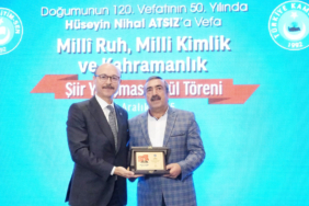 'HÜSEYİN NİHAL ATSIZ'A VEFA' TEMASIYLA DÜZENLENEN ŞİİR YARIŞMASININ ÖDÜL TÖRENİ YAPILDI