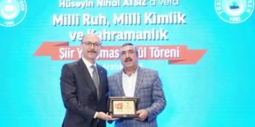 'HÜSEYİN NİHAL ATSIZ'A VEFA' TEMASIYLA DÜZENLENEN ŞİİR YARIŞMASININ ÖDÜL TÖRENİ YAPILDI