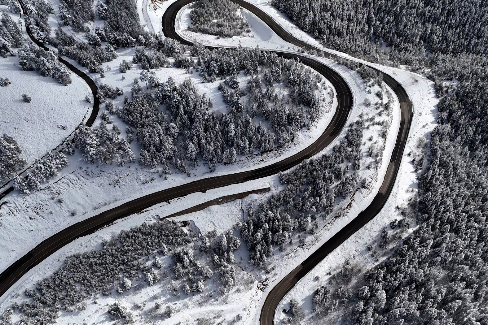 SÜRÜCÜLERİN KORKULU RÜYASI TERSUN DAĞI'NDA KARTPOSTALLIK GÖRÜNTÜLER