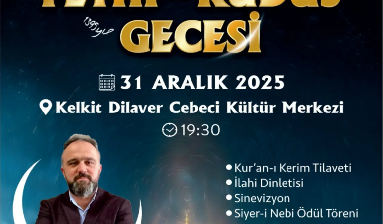 “Mekke’nin Fethi ve Kudüs Gecesi” Gümüşhane’de 4 Noktada Düzenlenecek