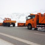 ERZİNCAN-SİVAS VE GÜMÜŞHANE YOLUNDA KAR ÇİLESİ