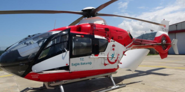 AMBULANS HELİKOPTER GEÇEN YIL 299 HASTA İÇİN HAVALANDI