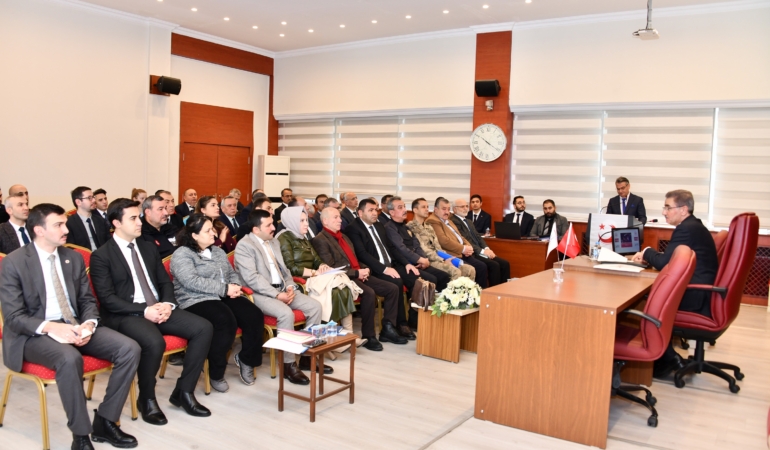 Gümüşhane’de İl Göç Koordinasyon Kurulu Toplandı