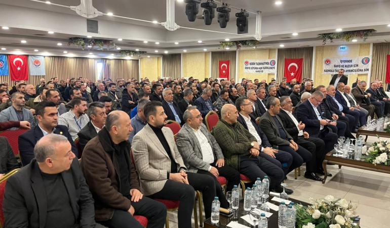 GÜMÜŞHANELİ DELEGELER OY KULLANDI GÜNDOĞDU GÜVEN TAZELEDİ