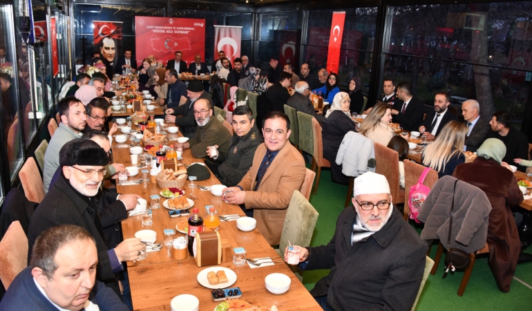 İlk İftar Şehit Aileleriyle