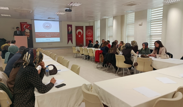 Kadına Yönelik Şiddetle Mücadelede Yerel Yol Haritası Belirlendi