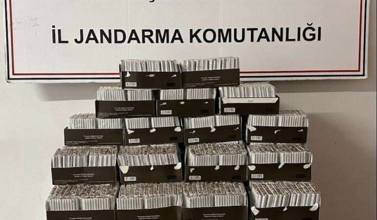 Kargo Yoluyla Kaçak Tütün Sevkiyatına Jandarma Engeli