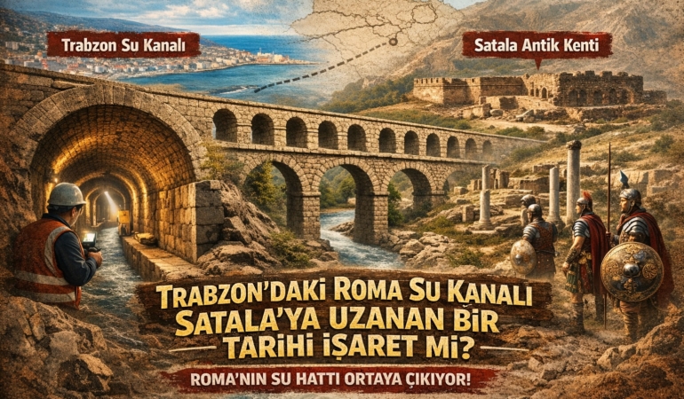 Roma Su Kanalı Satala’ya Uzanan Bir Tarihi İşaret mi?