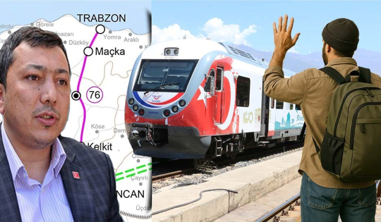 Demiryolu Projesi Gümüşhane İçin Hayati Öneme Sahip