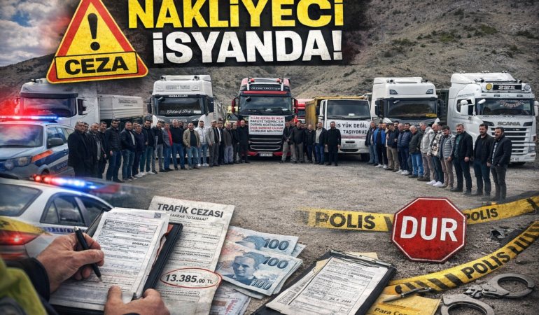 Gümüşhane’de Nakliyecilerden Tepki: “Bu Şartlarda Ayakta Kalamayız”