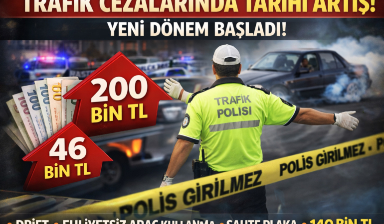 Gümüşhane’de Sürücüler Dikkat
