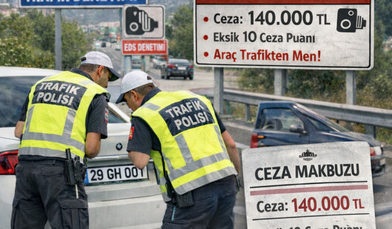 Trafik Denetimlerinde Plakalar “AĞIR KUSURLU”
