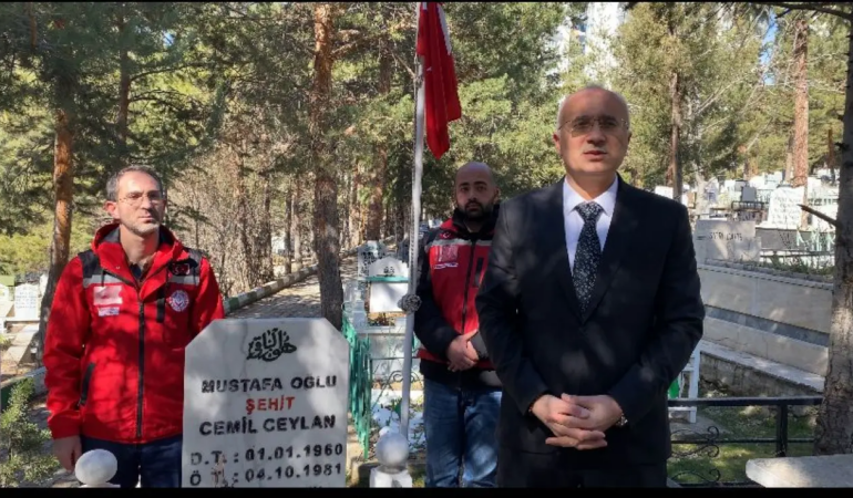 Şehitler Unutulmadı: Gümüşhane’de Kabirlere Vefa Ziyareti