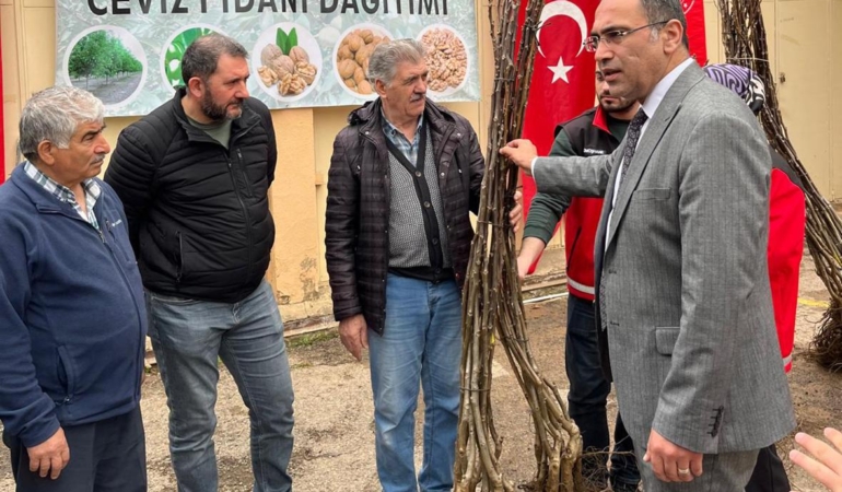 Gümüşhane’de Ceviz Üretimine Destek: 4 Bin Fidan Dağıtıldı