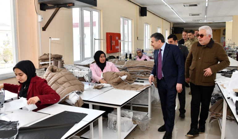 Vali Atay’dan Kelkit’te Üretim ve İstihdama Yakın Takip