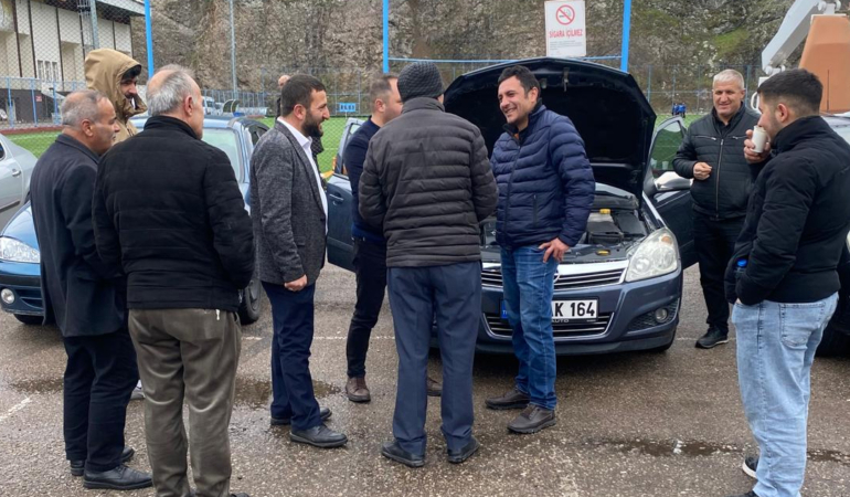 Gümüşhane’de İlk Oto Pazarı Kuruldu, Vatandaşlardan Yoğun İlgi