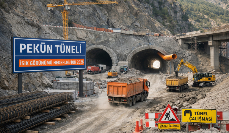 “Pekün tünelinde ışık bu yıl görülecek”