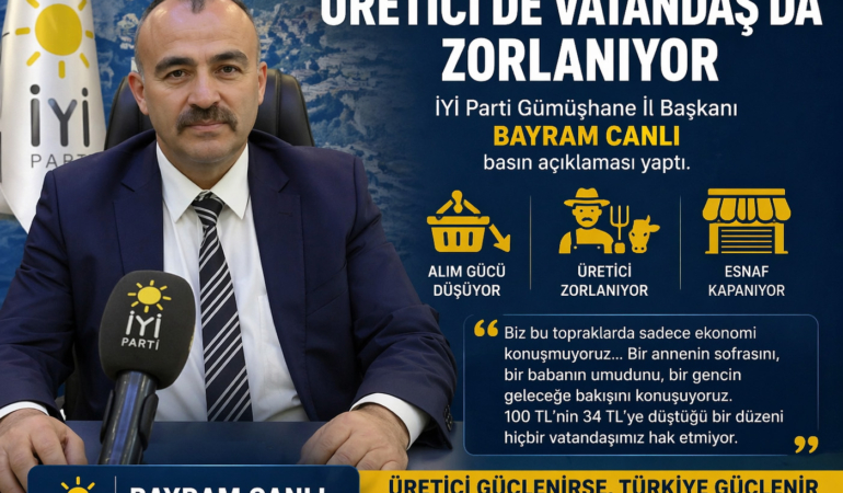 100 TL’NİN 34 TL’YE DÜŞTÜĞÜ BİR TABLOYU MİLLETİMİZ HAK ETMİYOR”