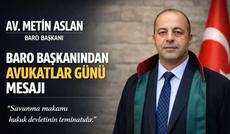 “Güçlü Savunma Olmadan Adalet Olmaz”