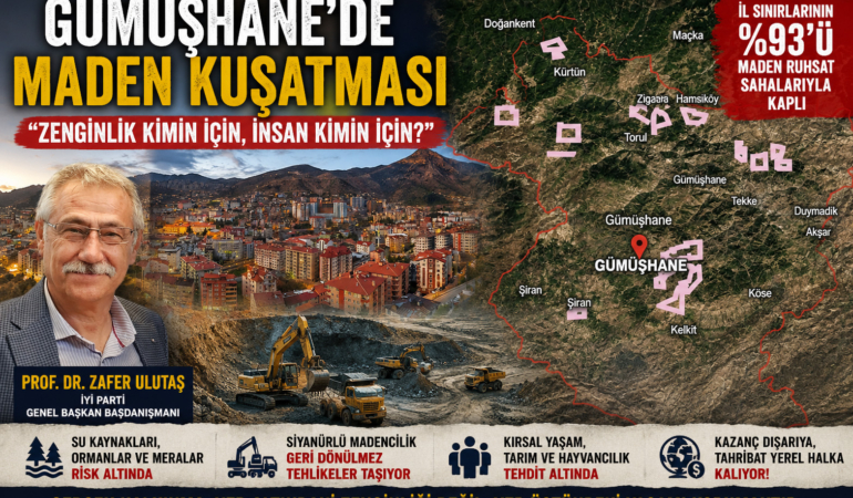 Gümüşhane’de Maden Kuşatması: “Zenginlik Kimin İçin, İnsan Kimin İçin?”