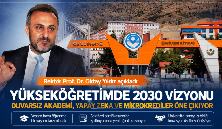 REKTÖR YILDIZ “Diploma Tek Başına Yeterli Değil”