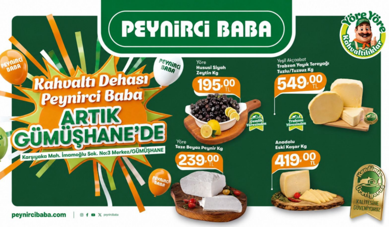 PEYNİRCİ BABA AÇILDI….